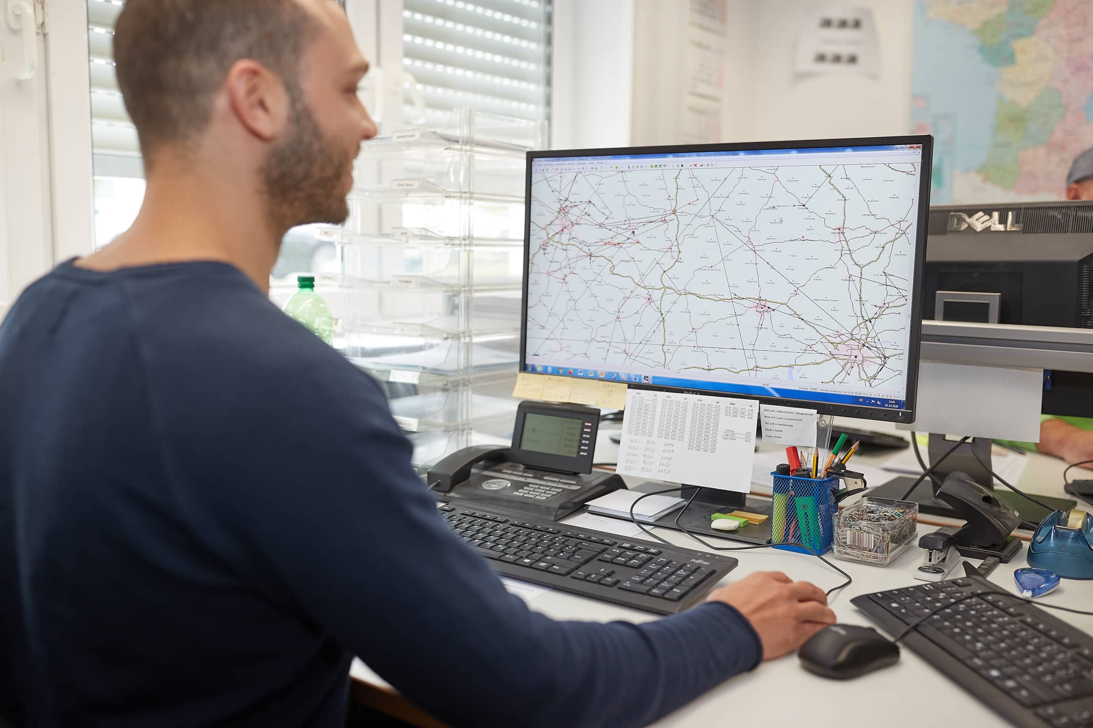 Kapazitäts- und Tourenplanung BTS Logistik