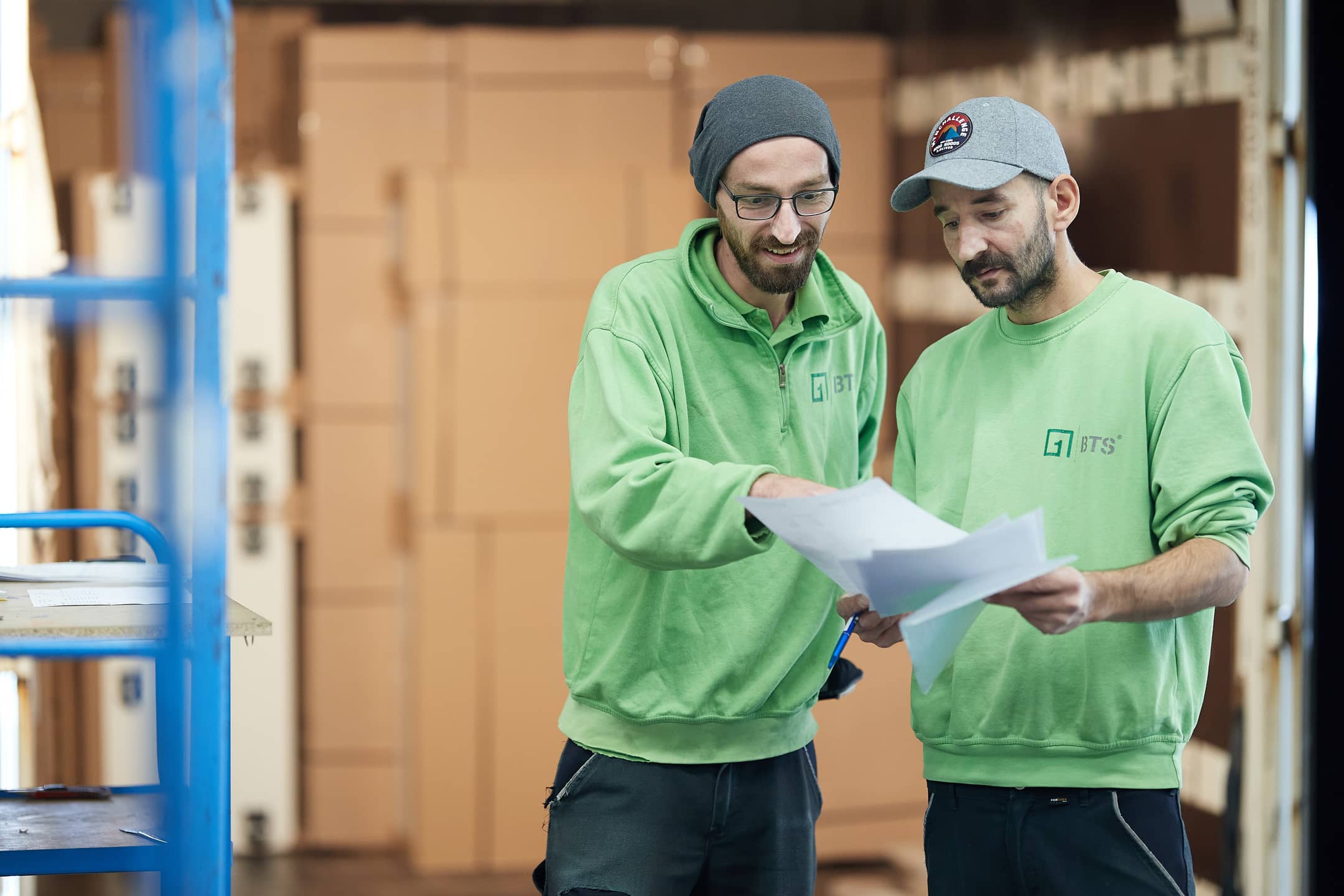 BTS Logistik von Küchenmöbel bundesweit